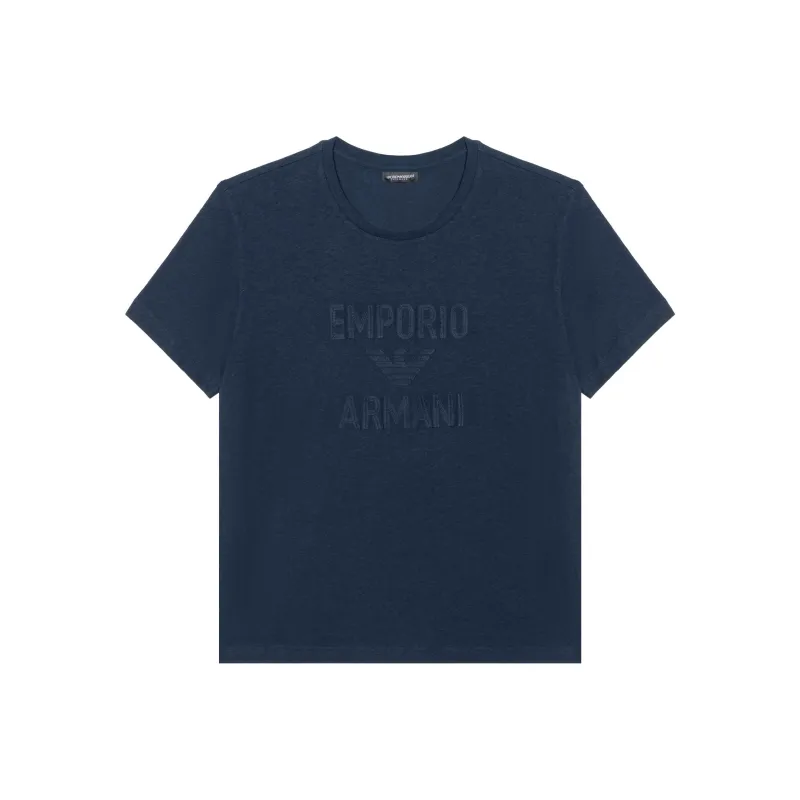 EMPORIO ARMANI T Shirt Men's Navy Blue-0