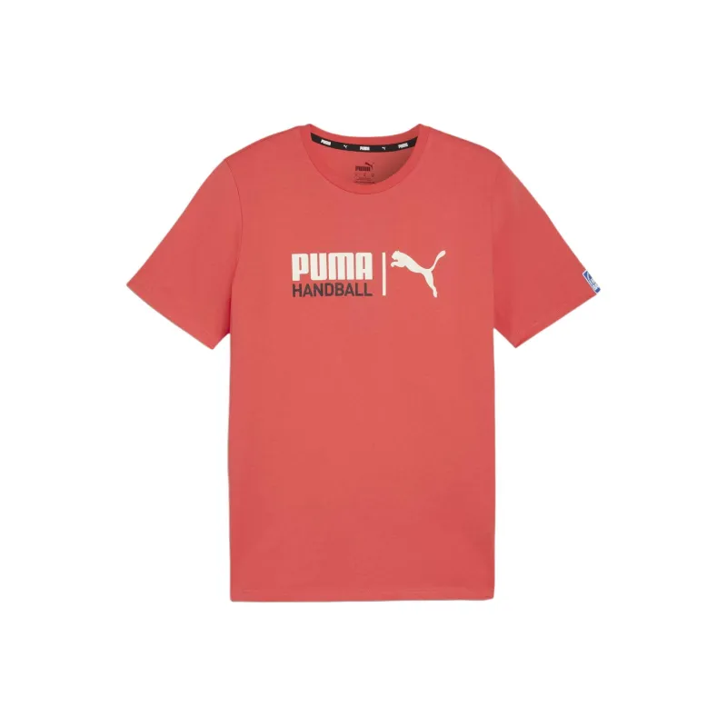PUMA T Shirts Men Almond Red-0