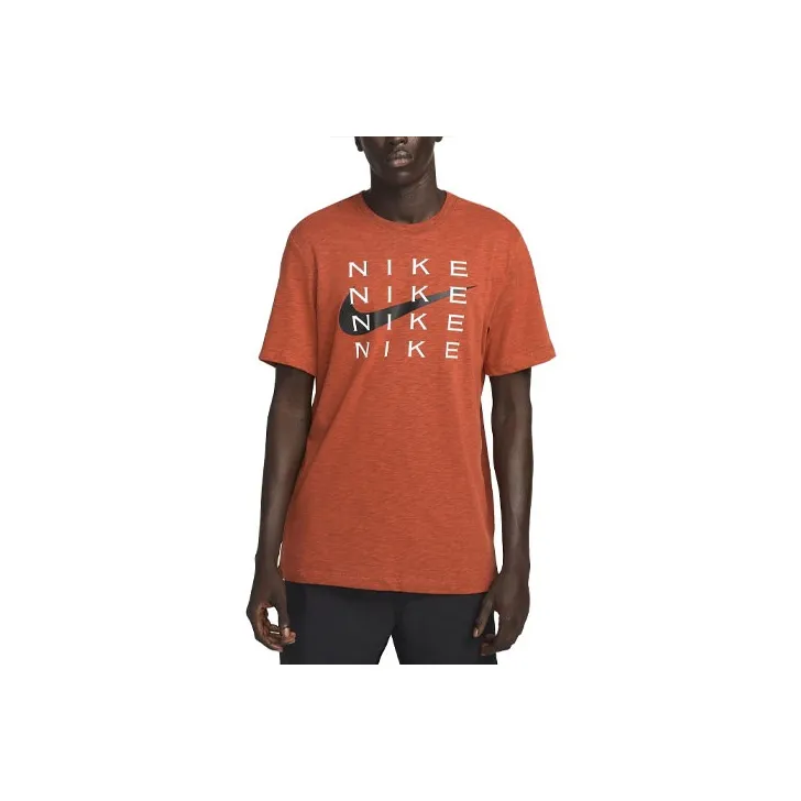 Nike T-Shirts Men Red-0