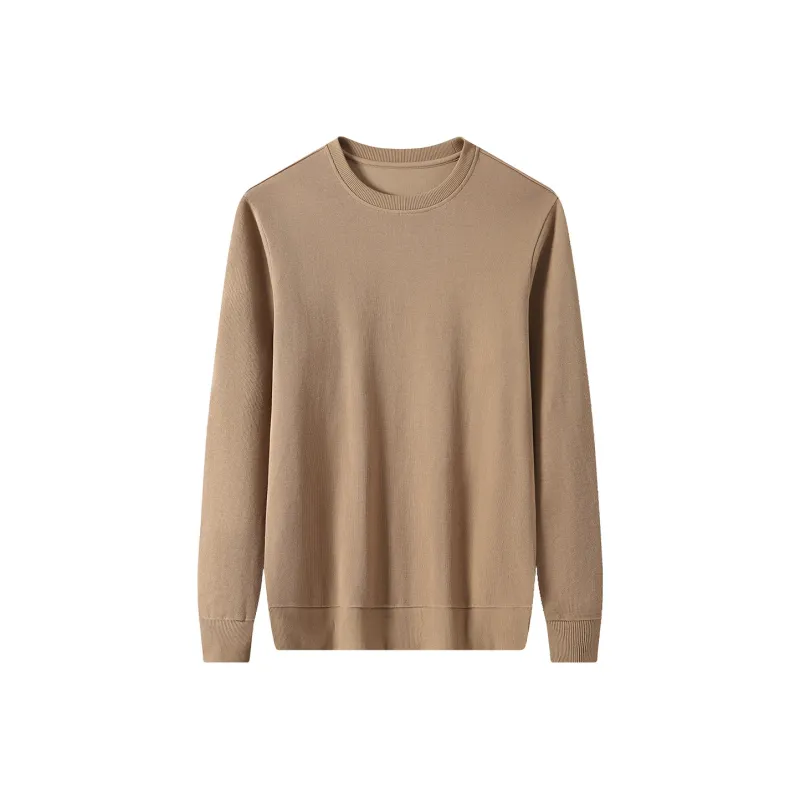 H YXIANG T Shirts Men Khaki-0