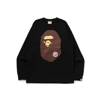 A BATHING APE Big Ape Head L/S Tee Tee
