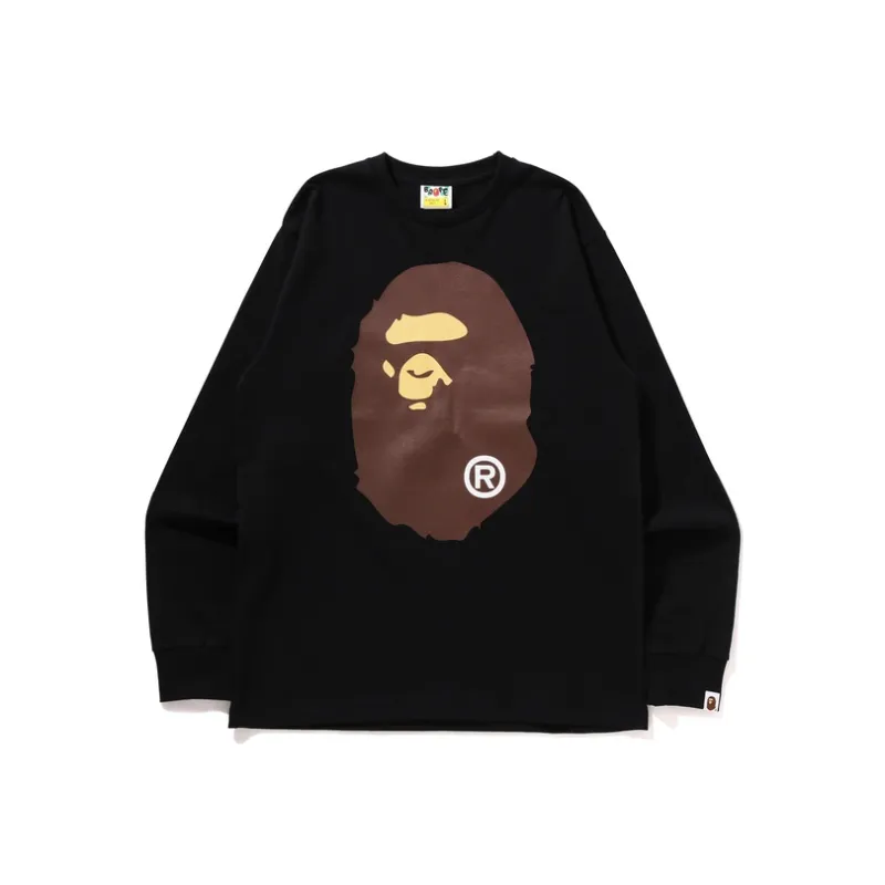 A BATHING APE Big Ape Head L/S Tee Tee-2