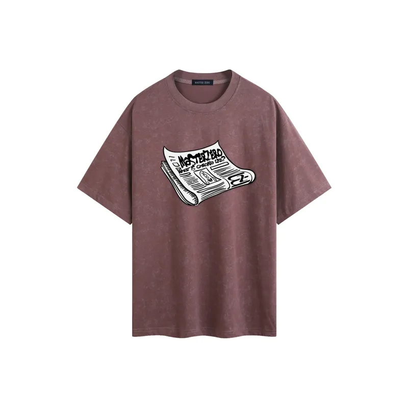MZ Short Sleeved T Shirts Unisex-3