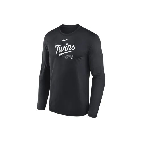 Nike Minnesota Twins Authentic Collection Practice Men's Nike Dri-FIT Mlb Long-Sleeve T-Shirt