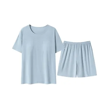GOSO Pajama Set Women's Pink Blue
