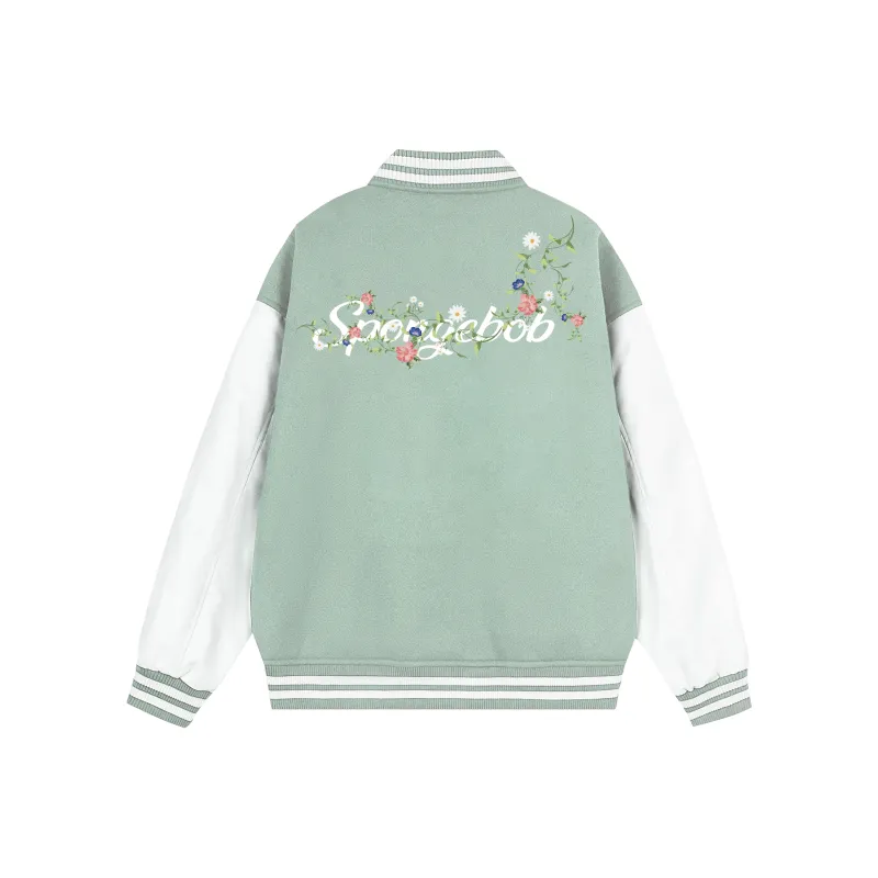 SPONGEBOB SQUAREPANTS Baseball Jacket Unisex-4