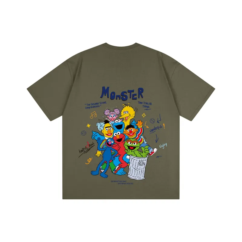 SESAME STREET T Shirts Unisex-18