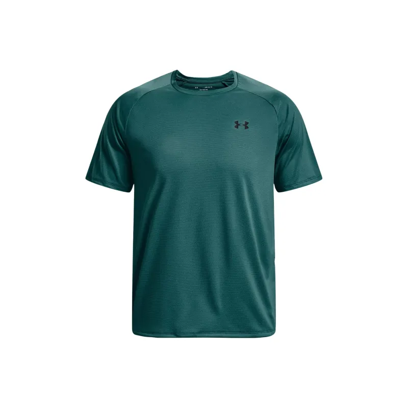 Under Armour Tech T Shirts Men Dark Green-0