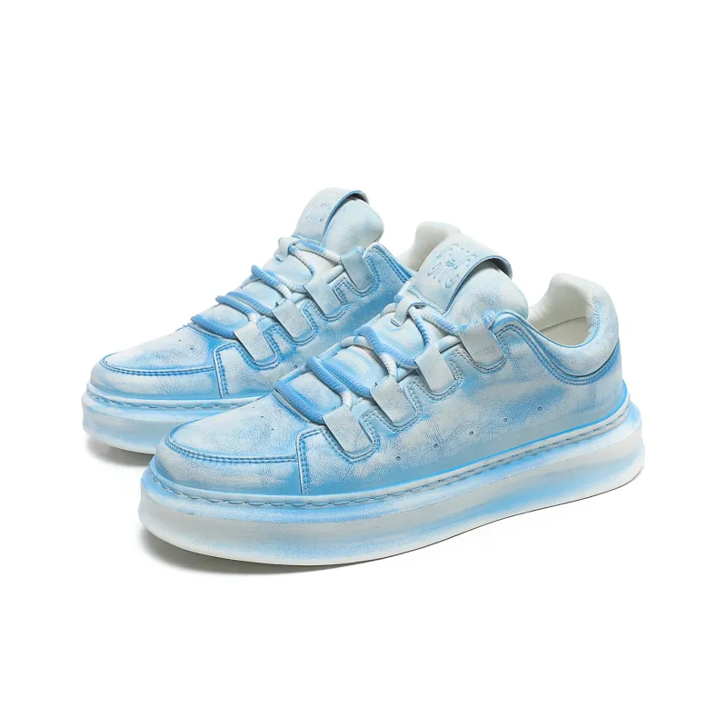 X ZONE Slip Resistant, Abrasion Resistant, Lightweight Low Top Skateboard Shoes Men's White-9