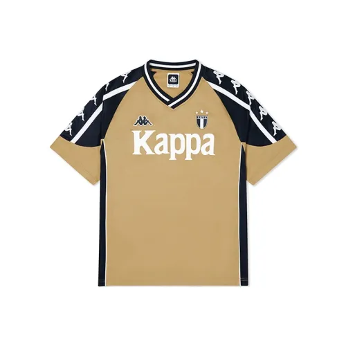 Kappa T-Shirts Men White Wine Yellow-2350