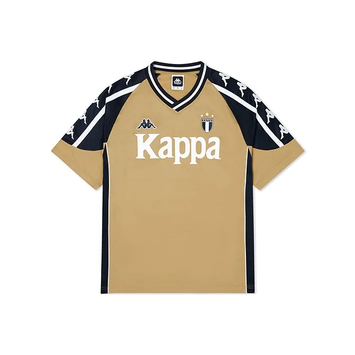 Kappa T Shirts Men White Wine Yellow 2350-0
