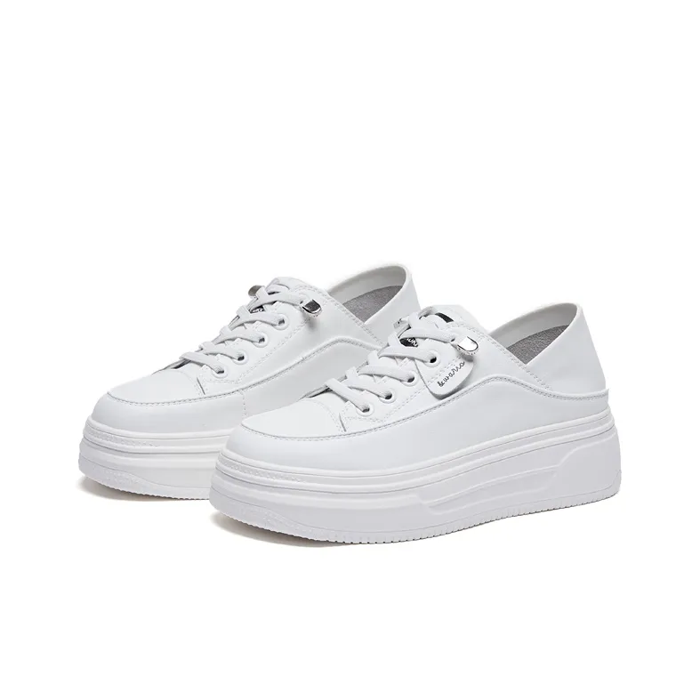 Boogie Bear Height Increasing Low Top Skateboard Shoes Women's-1