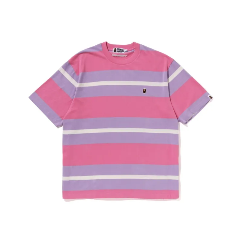 A BATHING APE Head One Point Hoop Tee-6