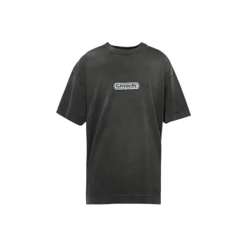 Givenchy Flames Logo T Shirt