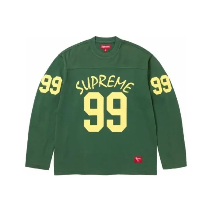 Supreme 99 L/S Football Top Green-3