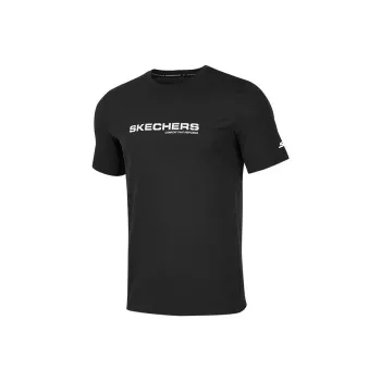 Skechers T Shirt Men's Carbon Black