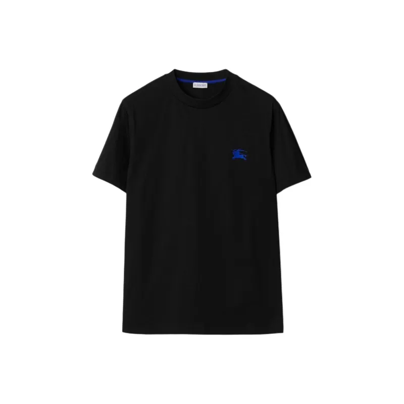 Burberry Logo Embroidered Slim Fit T Shirt-0