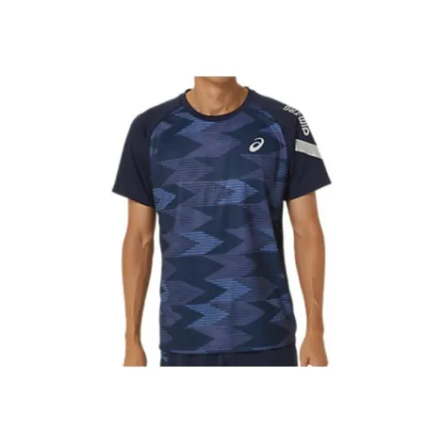 Asics AIM Dry T-Shirts Unisex Dark Blue