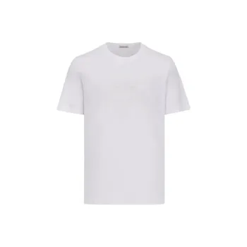 Moncler Logo embossed Cotton T shirt
