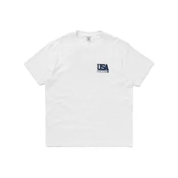 SPORTY & RICH Logo Detailed Crewneck T shirt