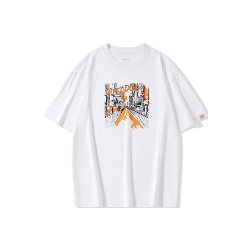 OUTDOOR PRODUCTS Drop Shoulder Sleeve T Shirt Men's Bleached-0