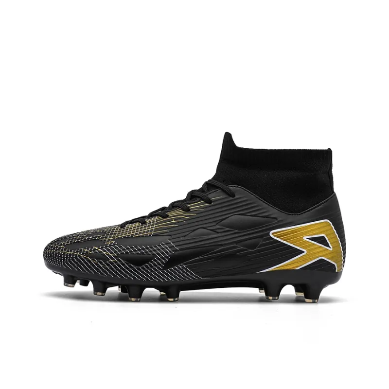 QIUTEXIONG FG Rubber Long Studs TF Rubber Broken Studs Soft Ground Firm Ground Slip Resistant Soccer Shoes Unisex-28