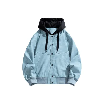 TINA GIA Jackets Coats Unisex Light Blue