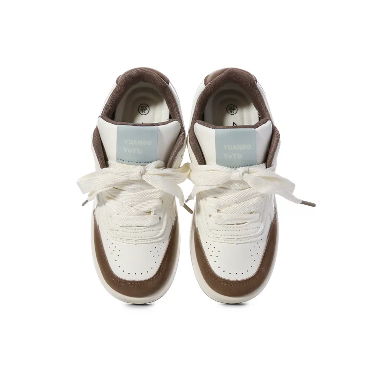 Lovely You Lightweight Wear Resistant And Slip Resistant Low Top Skateboard Shoes Women's-2