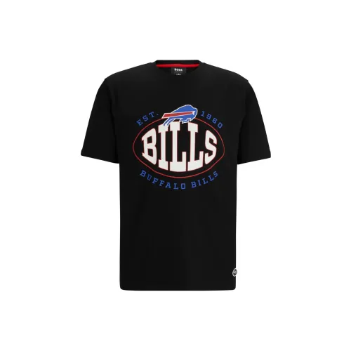 HUGO BOSS Logo raised T shirt