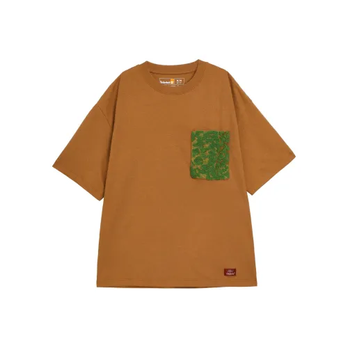 Timberland T-Shirt Unisex Medium Brown