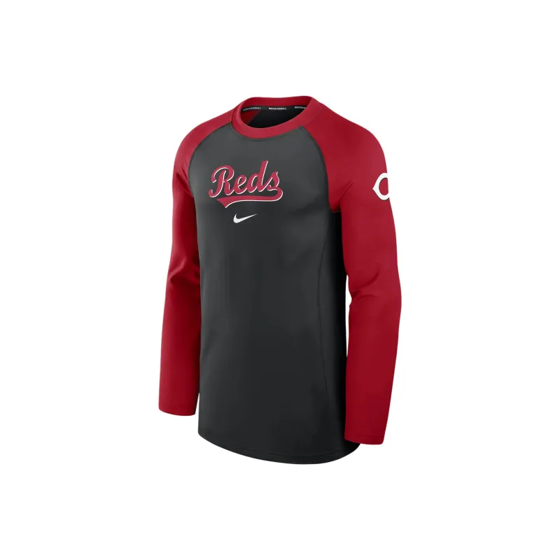 Nike Cincinnati Reds Authentic Collection Game Time T-Shirt Men's Black-0