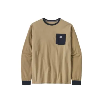 Patagonia Shop Sticker Pocket T-Shirts Men