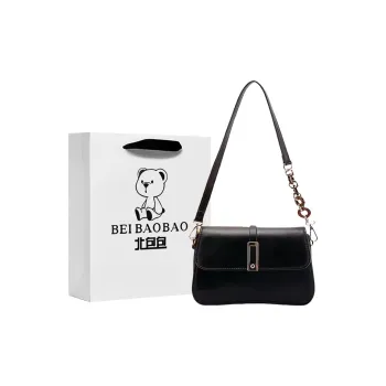North Pack PU Shoulder Bag Women's Black/Red