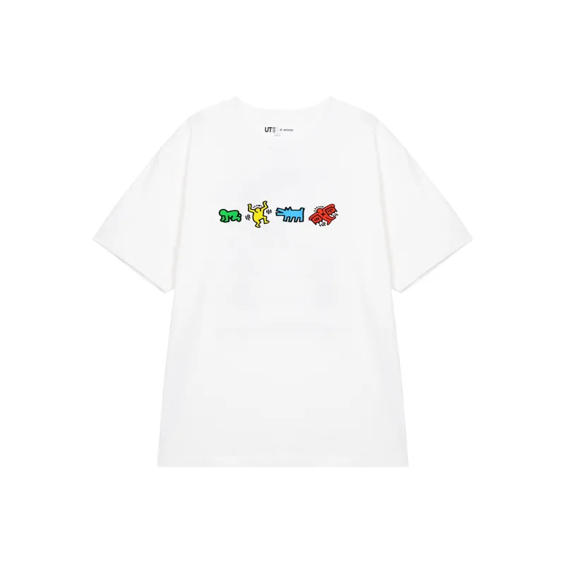 UNIQLO T Shirts Unisex 00 White-0