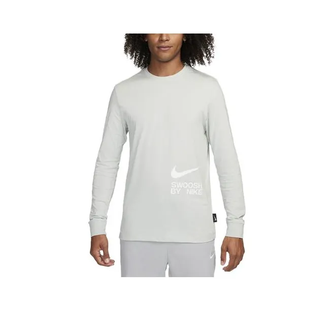 Nike T-Shirts Men Light Gray-0