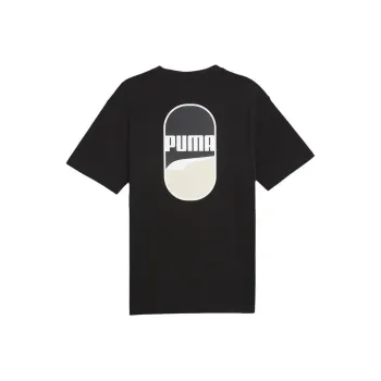 PUMA Downtown T Shirts Unisex Black