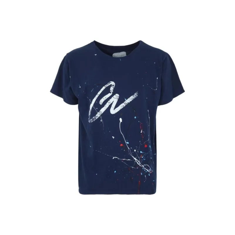 GREG LAUREN T-Shirts Men Blue-0