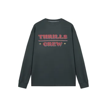 Thrillscrew T Shirts Unisex Dark Gray
