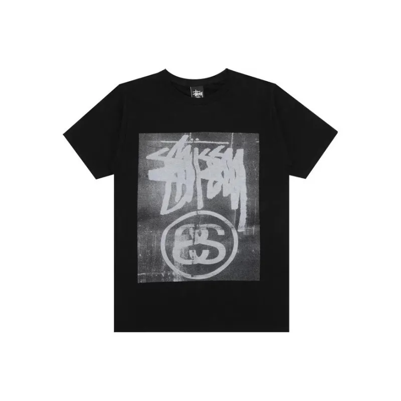 Stussy Stock Link Blur Tee-0