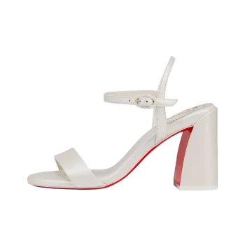 CL LUBOTING Miss Jane Strap Sandals 8.5cm Women's White
