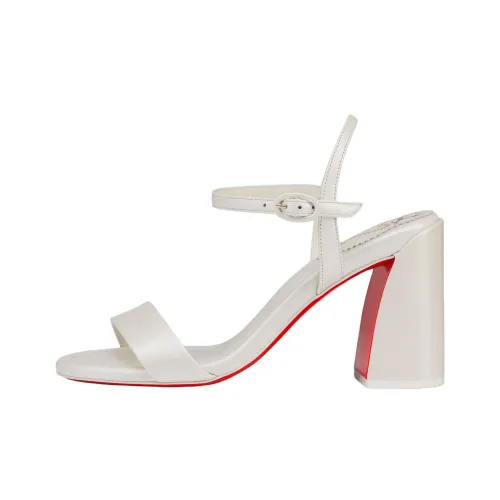CL LUBOTING Miss Jane Strap Sandals 8.5cm Women's White