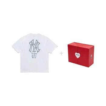 New Era T Shirt Unisex Gift Box Set White