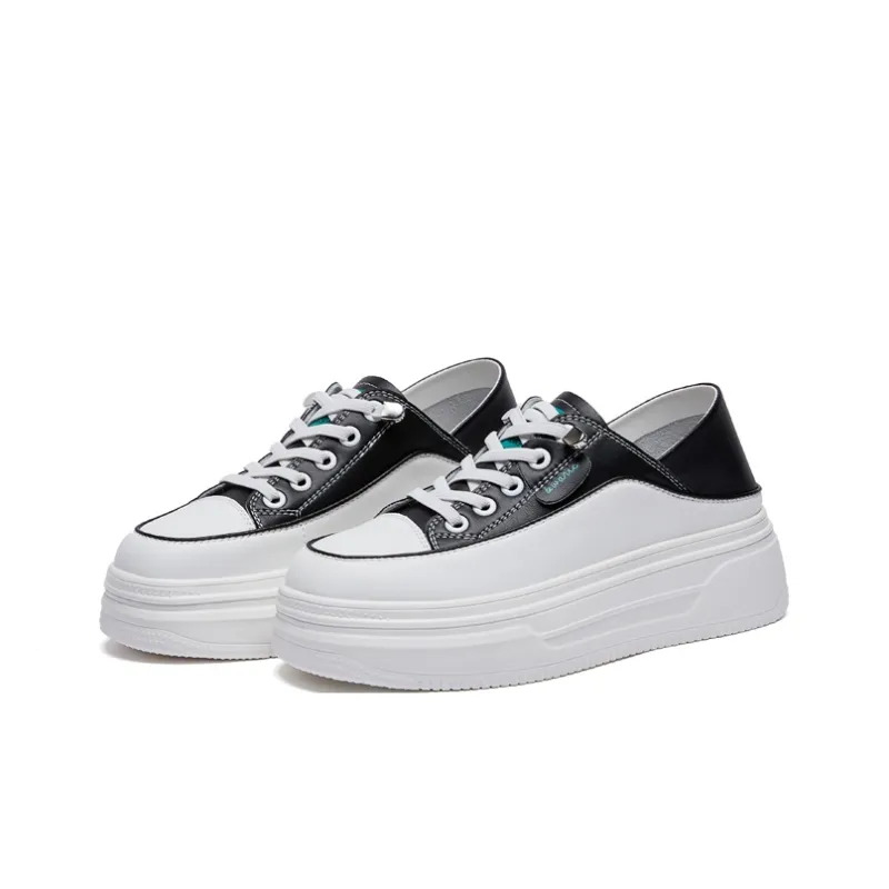 Boogie Bear Height Increasing Low Top Skateboard Shoes Women's-6