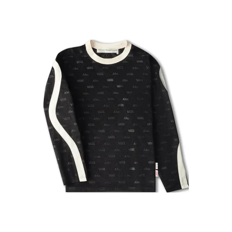 Vans T-Shirts Unisex Beige Black-0