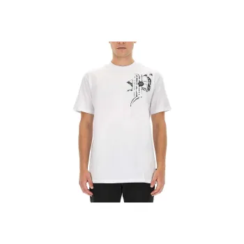 PHILIPP PLEIN Logo Printed Crewneck T Shirt