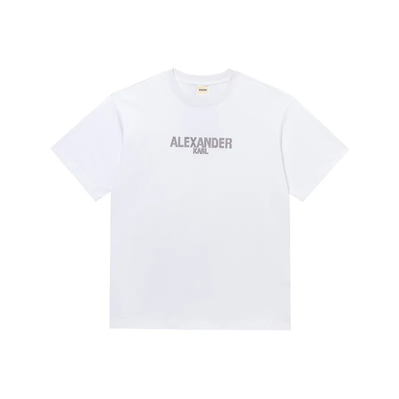 FEICUI T Shirts Unisex White-0