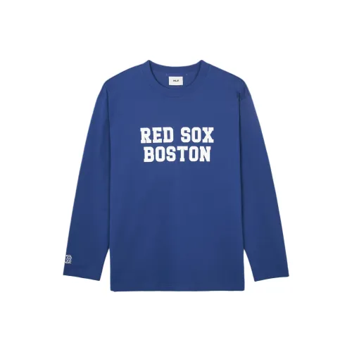 MLB SS24 Boston Red Sox T Shirt Unisex Blue