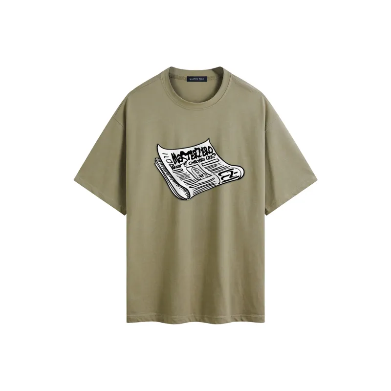 MZ Short Sleeved T Shirts Unisex-5
