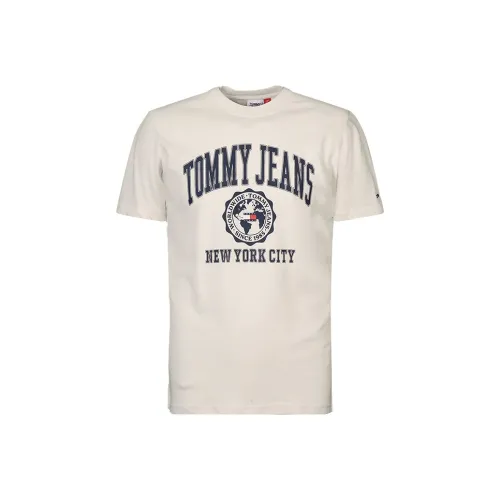 Tommy Hilfiger T Shirt Men's Ecru