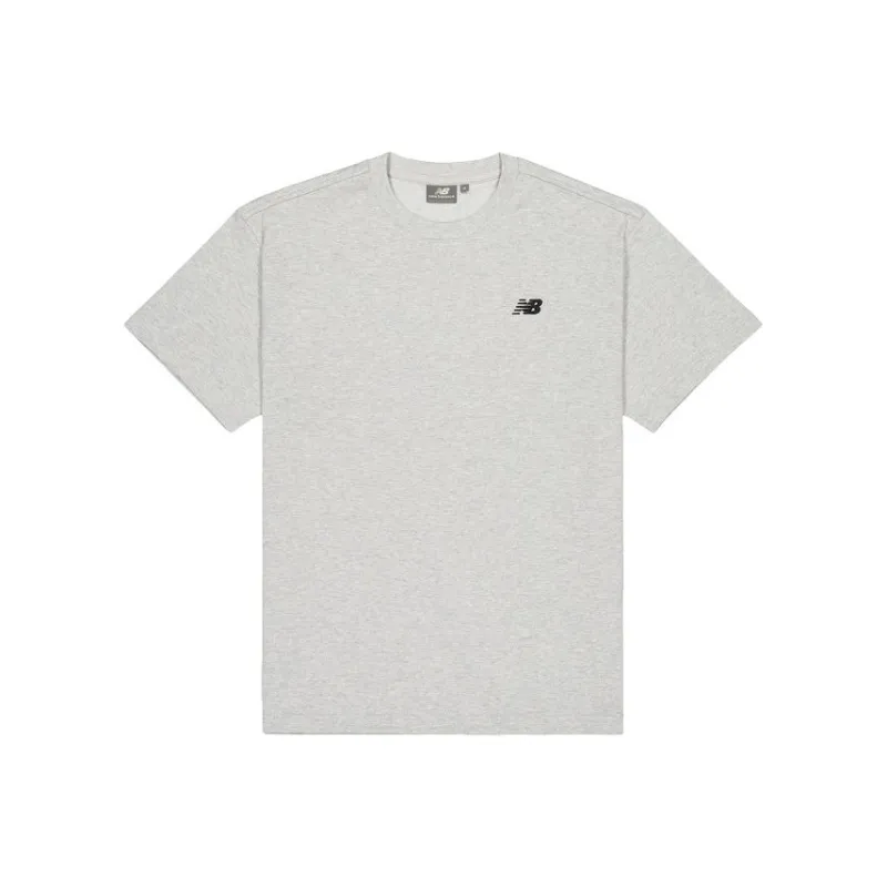 New Balance T Shirts Men Gray-0